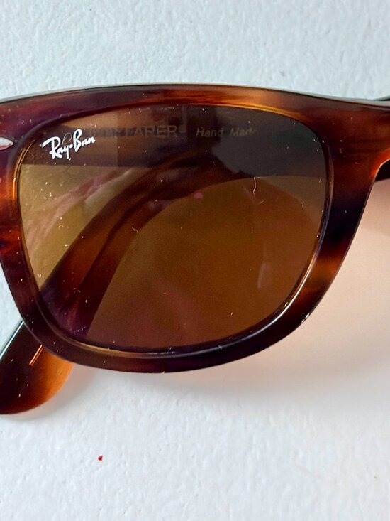 Ray-Ban RB2140 Original Wayfarer 954 Havana Tortoise Brown 50mm Italy NWOT main image 4